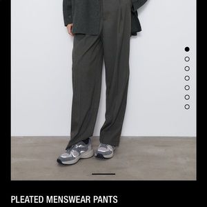 Menswear pants
